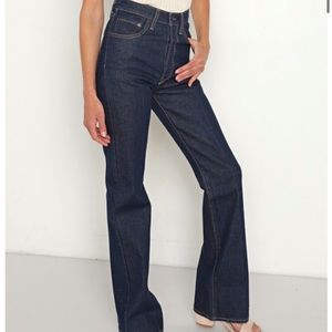 Levis Ribcage high waisted bootcut jeans